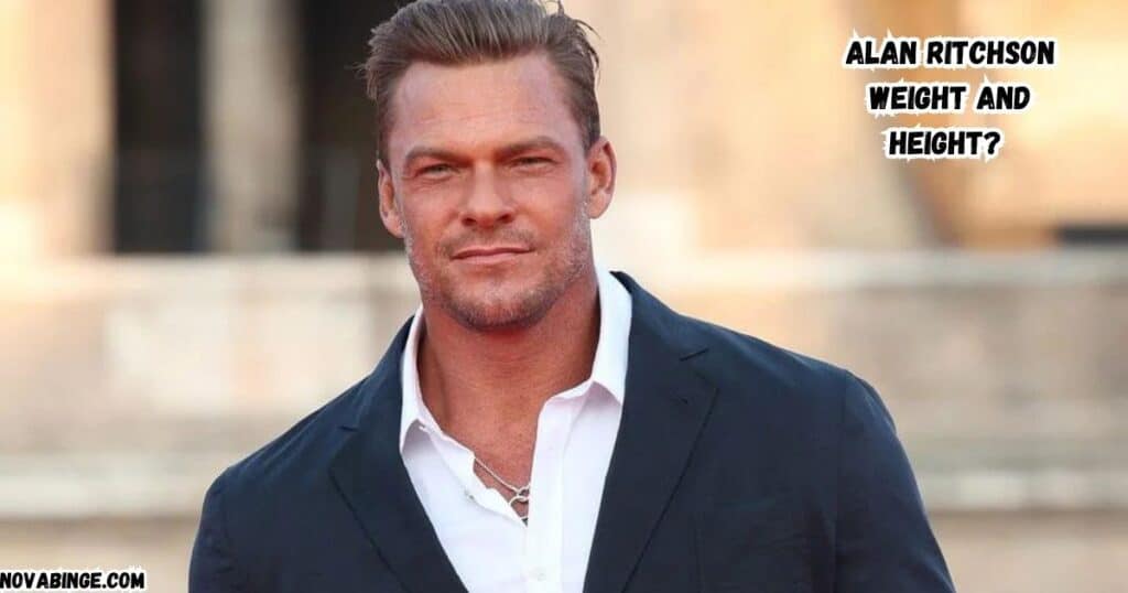 Alan Ritchson Weight and height